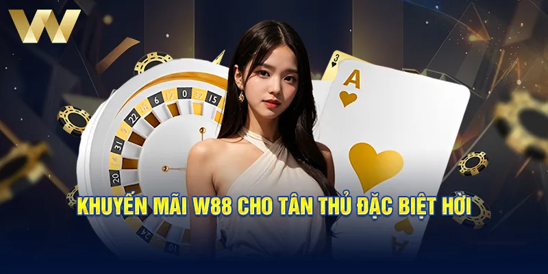 Khuyến mãi W88 cho tân thủ đặc biệt hời